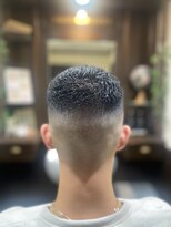 ヒロギンザバーバーショップ 神楽坂店(HIRO GINZA BARBER SHOP)&nbsp;スキンフェード×濡れパン