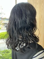 ヘアーエスクールエミュ(hair S. COEUR emu)&nbsp;ミディアムパーマ