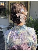 :*+.浴衣着付け×ヘアアレンジ.:+