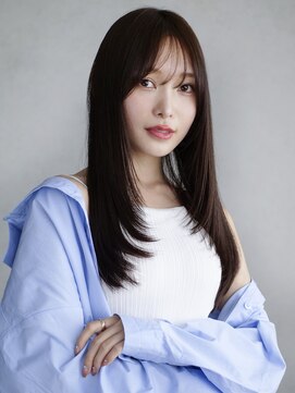 アイティー バイ アルバム 中野店(IT by ALBUM) レイヤーロング_グレーベージュレイヤーロング前髪パーマ_9629