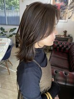 マイ ヘア デザイン 岡崎(MY hair design) 外ハネミディ/岡崎