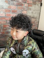 アパッシュ 大町店(Apache)&nbsp;キッズパーマスタイル