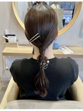 ブランチ(branch) 【スタイリスト鬼塚】タイトな質感が可愛いヘアセット