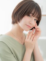 モッズヘア 越谷(mod's hair)&nbsp;シースルーバング小顔ナチュラルマッシュボブh3越谷30代40代!