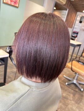 ステレオ ヘアデザイン 安城店(STEREO HAIR DESIGN) …ピンクカラー(1月)…