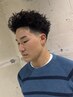 〈スタイリスト指定〉【江本】ハードツイスト＋メンズカット