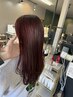 イルミナ、アディクシー使い放題カラー+毛髪再生TR (cutなし)￥9900→
