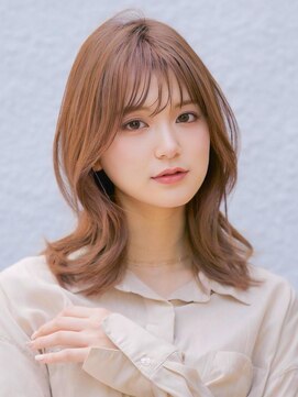 アグ ヘアー エーベル 武庫之荘店(Agu hair edel) 《Agu hair》韓国くびれミディ×numberA.ベースケアミルク