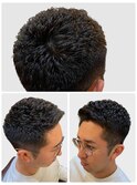 爽やか短髪濡れパンスタイル