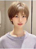 大人可愛いショートヘア