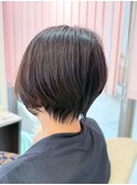 大人ショートボブ