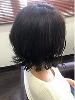 ファイン 滝川店(Fine)&nbsp;20代30代 ウルフボブ　毛先カール