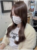 シフォンベージュ〇うるつやケアカラー【momoka】