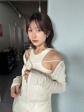 アム(amu) くびれボブ/レイヤーカット/前髪カット/小顔カット/レイヤーボブ