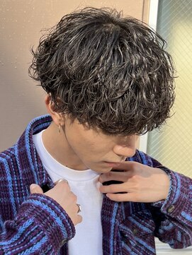 フィフス 栄(fifth) 名古屋栄波巻きスパイラルパーマメンズパーマメンズマッシュ30代