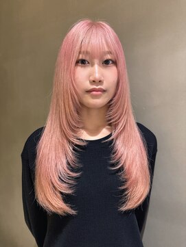 ロンド アンブル 四条烏丸(Lond ambre) ブリーチ/グレージュ/顔周り/レイヤーカット