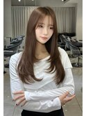 韓国風レイヤー◎小顔カット透明感カラー20代30代
