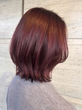 エイチ ヘアアンドメイク(eich hair&make) レイヤーボブ