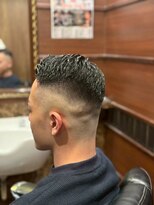 ヒロギンザバーバーショップ 神楽坂店(HIRO GINZA BARBER SHOP)&nbsp;サイドパート