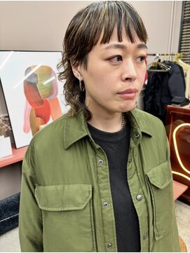 フェンヘアーアイス 中目黒(Fen.hair ici) 20代30代40代大人は似合わせカットウルフレイヤーショート