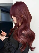 エル バイ アンキシム(elu by AHNKISM)&nbsp;ワンホンレイヤー顔まわり韓国ロングレイヤー