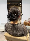 カラーとヘアセット一緒にできる特別メニュー