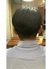 【髪のクセ・広がりで悩む男性に】メンズ縮毛矯正＋カット＋髪質改善