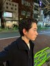 【MEN'S】メンズカット+眉毛カット(フェード+¥550)