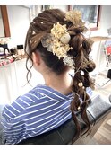 成人式前撮りヘア&メイク☆