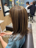 ローズヒップ(ROSE HIP)&nbsp;ロングハイライト