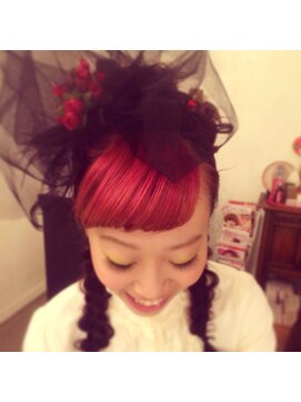 ヘアーデコ グラント(hair deco Grant) Pinky bang