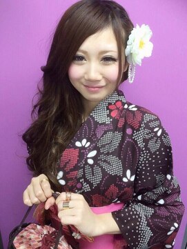 エクステンション キュッキュ 福岡店(EXTENSION Q9) 浴衣スタイル