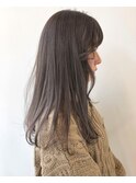【ALIVE吉祥寺】ショコラグレージュハイライト シースルーカラー