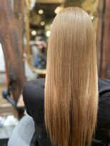 アティック ヘアーデザインアンドリラクゼーション(attic hair design&relaxation) 髪質改善ヘアエステ 5回目