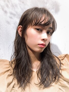 クオーレ(CUORE) 大人かわいいゆるカール愛され髪×ラテカラー