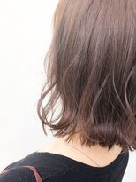 ジーナ 渋谷駅前(Zina)&nbsp;【Zina　渋谷】イメチェン毛先パーマ耳かけ×フォギーベージュ