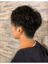 ヘアーサロン モンクール(hairsalon mon'coeur) 『 ツーブロック×ニュアンスパーマ 』ビジネスにも好印象style!