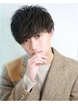 リップス 表参道店(LIPPS) 刈り上げツーブロックショートマッシュ