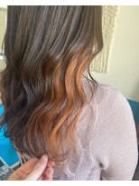 キキヘアメイク(kiki hair make)&nbsp;イアリングカラー/オレンジカラー