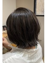 ココア グロウ(COCOA Glow) ショートで楽しむボブウルフ！