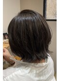 ショートで楽しむボブウルフ!
