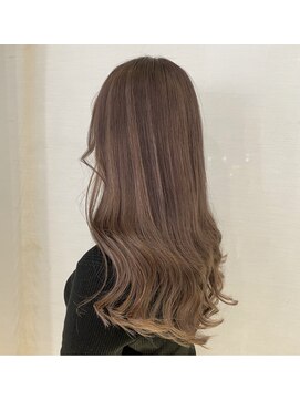 ヘアーメイクチック(HAIR MAKE CHiC) ベージュカラーダブルカラー透明感カラー