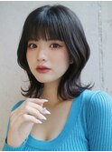 【DaVin中目黒】黒髪韓国ヘア外ハネ20代30代40代くびれヘア