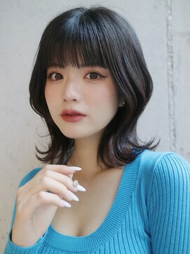 ダヴィン 中目黒(DaVin) 【DaVin中目黒】黒髪韓国ヘア外ハネ20代30代40代くびれヘア