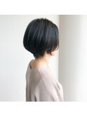 【サラジュ】大人の黒髪ショートボブ♪