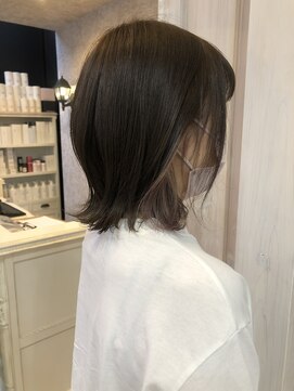 キャアリー(Caary) 福山美容室caary大人気イルミナカラーグレージュインナーピンク
