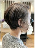 ◆立体ショート【たまプラーザ髪質改善オージュア認定サロン】