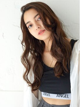 ラフィスヘアー ファン 池袋店(La fith hair fun) 【La fith】ふんわりウェーブ×シアーブラウン