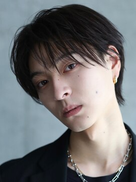 リップス 表参道店(LIPPS) 韓国ショートウルフ【シースルーセンターパート】