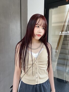 アマーク(a mark) 【松本 華】red color